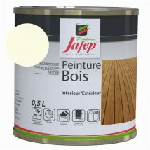 Pintura para madera blanca marfil 0,5l Jafep