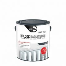 Maison Deco - Pintura para radiadores blanco satinado 1,5 l