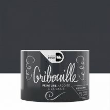 Pintura pizarra Gribouille Maison Deco gris hipopótamo mate 0.2 Maison Deco