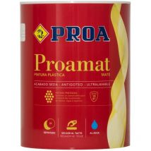 Pintura plástica exterior mate antiverdin. Proa mat, muros 0.75lts - muros