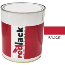 Redlack - Pintura rojo frambuesa ral 3027 Multisoporte mate 3L