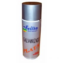 FPLUS pintura spray 400ml galvanizado plata f-1410 , pintura spray 400ml galvanizado plata f-1410