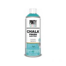 Turquesa pintura spray chalk paint efecto tiza novasol