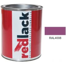 Pintura violeta de seguridad RAL 4008 Multisoporte mate 1L Redlack