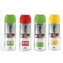 Bombe de peinture mate blanc RAL9010, 400ml.