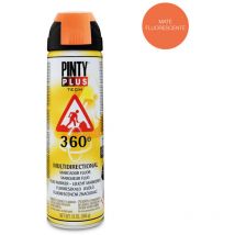 PINTY - Pinty bombe chantier marqueur fluorescent 500 ml orange