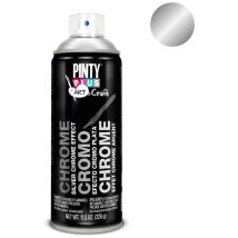 Aérosol Chromé Argent Pintyplus Finition Miroir Chromée Éclatante - Pinty Plus