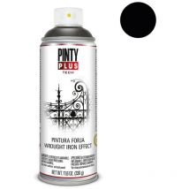 Peinture En Aérosol Pintyplus Tech Effet Fer Forgé 520cc Noir Fj104