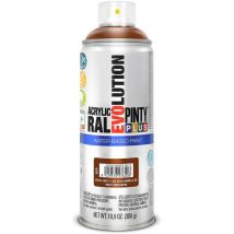 Pintyplus evolution vernice spray all'acqua 520cc ral 8011 nocciola