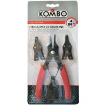 Kombo - Pinza 4 in 1 Multifunzionale con Testine intercambiabili
