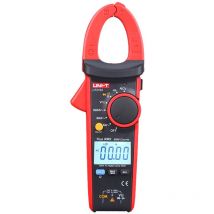 Uni-t - Pinza amperimétrica lcd - Medición en dc hasta 1000V - Medición en ac hasta 750V y 600A - Mide resistencia y capacitancia - Auto Rango Test