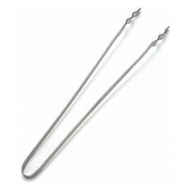 GMR - pinza bbq in acciaio inox 38CM accessori per barbecue cucina