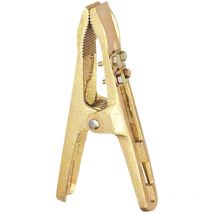 Pinza de tierra Croco B600.95 - 500A / 95 mm² - Latón - 1 pieza - gys - 038042