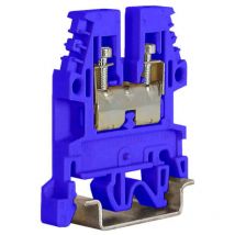Cabur - Abrazadera pasante estándar 2,5mmq Azul CBX12