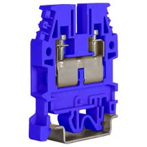 Cabur - Abrazadera pasante estándar 4mmq Azul CBX24