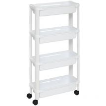 Pinza extensible blanca de 4 niveles - 5five