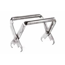 Pinza per telaini in acciaio inox – FI3120 – Strumento robusto e leggero con manico ergonomico – Attrezzature per apicoltura