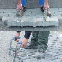 Probst - Pinza puerta adoquín pb 15/24 150-240 mm, 10 kg