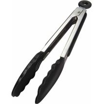 Pinzas De Cocina Profesionales, Pinzas Para Barbacoa En Acero Inoxidable Y Silicona De Grado Alimenticio, Pinzas De Cocina Resistentes Al Calor - 