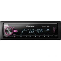 Pioneer - MVH-X580DAB Autoradio dab+ Tuner, Anschluss für Lenkradfernbedienung, Bluetooth -Freispreche