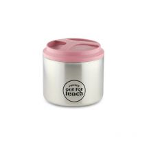 Vacuum Lunch Box Pink Lid - Pioneer