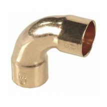 15mm Copper Pipe 90 Deg Elbow Bow Fitting Connector Solder