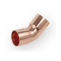 18mm Copper Pipe 45 Deg Elbow Connector Solder Female