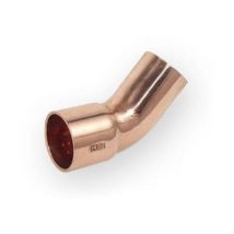 Conex - 15mm Copper Pipe 45 Deg Elbow Connector Solder Male Female