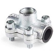 Gebo - Pipe Saddle Clamp 2 1/2' x 1 1/4' With Threaded Boss Adaptor