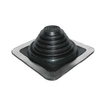 Pipeco N°4 alta temperatura 225°C Uscita tetto Etanco Nero - Ø75 a 125 -188041