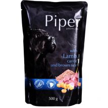 Dolina noteci piper avec agneau, carottes et poche de riz pour les chiens de Piper, Pies, poches, chiens, Nouvelles (5902921300281)