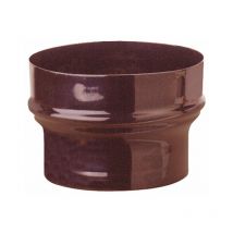 Pipes émaillées pour poêles en acier en porcelaine 10/12 maroon - maroon