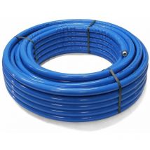 Pipetec - Alu-Verbundrohr 26x3mm 25m 6mm blau isoliert Mehrschichtverbundrohr