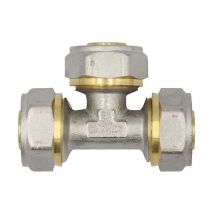 Klemmring Schraubfitting T-Stück 20x2 mm Mehrschichtverbundrohr