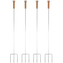 Pique chamallow à griller Lot de 4