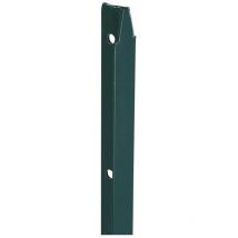 Piquet de clotûre vert en t 30x30 hauteur 2m Filiac