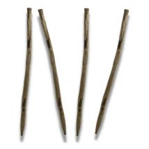 Piquet ganivelle en bois h 1m80 lot de 4