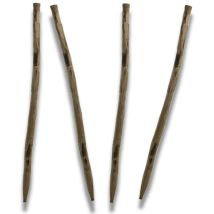 Poteaux Noisetier Pour Clôture Ganivelle H 1m20 Lot De 4