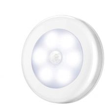 Pir-Sensor-Schrank-Nachtlicht Magnetisches Weisses Led-Licht Batterien Te-B0271