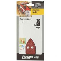 Nastri Triangolari Grana 60 per levigatrici multiuso Black and decker X31437