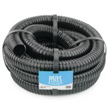Pisces - 5 Metres Of 50mm Corrugated Flexible Black Pond Hose Pipe