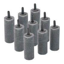 9x Aquarium Airstone Cylinder 20x50mm - Pisces