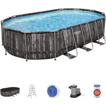 Piscina Bestway 5611R Fuori Terra Power Steel da 610 x 366 x 122 cm