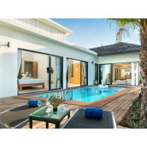 Piscina de madera rectangular "Aruba" - 5,00 x 3,00 x 1,24 m