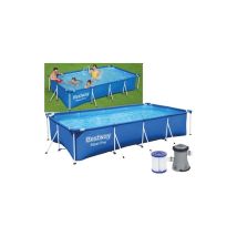 Dema - Piscina Rettangolare 399x211xh81 Art. 56424 Bestway Piscine Fuoriterra