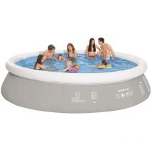 Piscina inflable redonda gris 450x122 cm Jilong