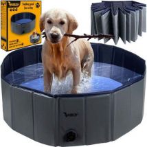 Piscina pieghevole per cani - 100 x 30 cm
