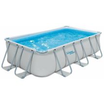 Summer Waves - Piscina Rettangolare Misure 400x200x100 Cm. Elite Frame Colore Blu