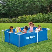 Piscina tubolare rettangolare Funsicle 2,13 m x 1,52 m x 0,61 m
