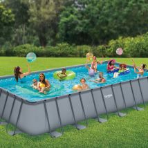 Funsicle - Piscina inflable Oasis 7,32x3,66x1,32m